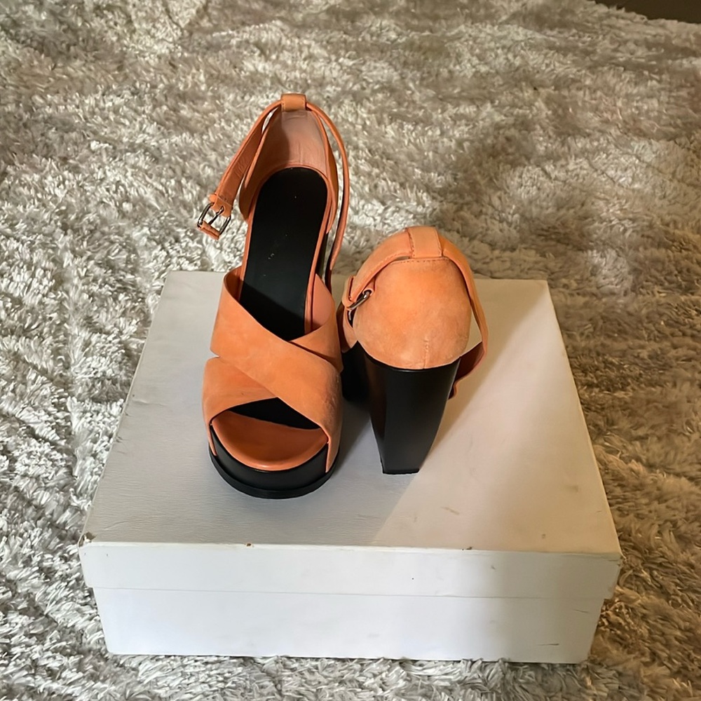 Balenciaga platform sandal wedges